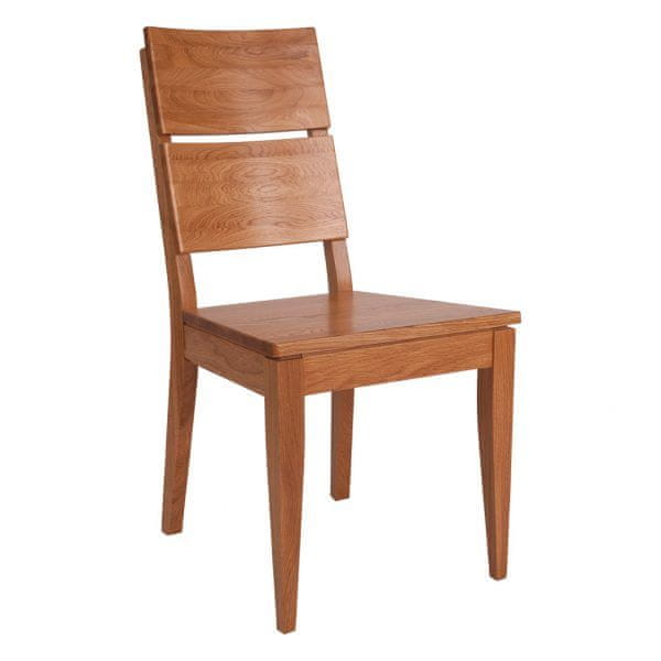 eoshop Drevená jedálenské stoličky KT372, dub (Farba dreva: Dark)